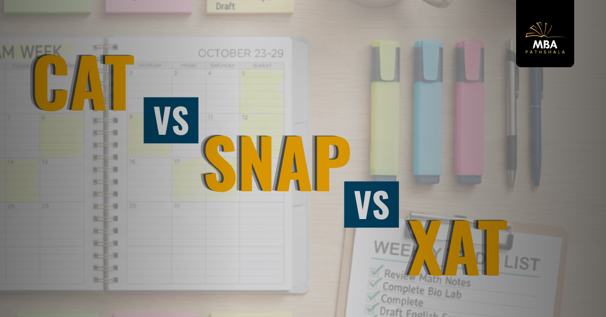 CAT vs XAT vs SNAP: Which MBA Exam Is Best for You?
